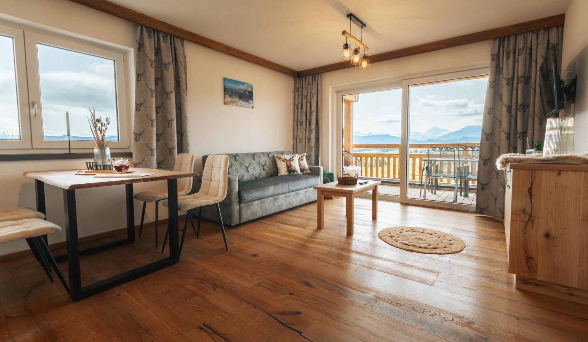 Koenigsblick Poppler Apartment Хопферау Екстериор снимка