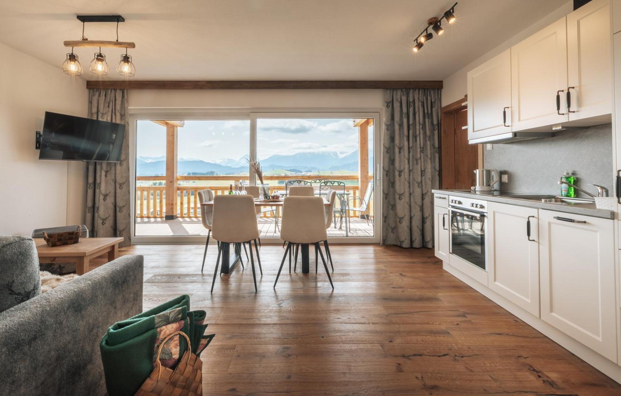 Koenigsblick Poppler Apartment Хопферау Екстериор снимка